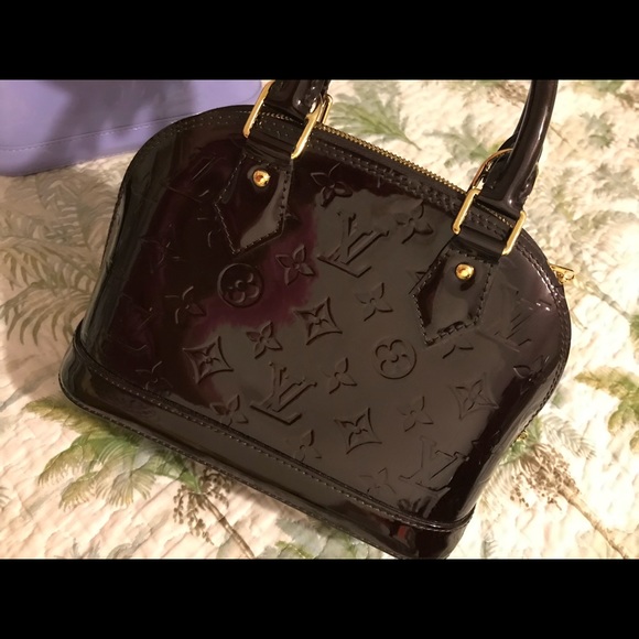 Sold 💕💕💕Louis Vuitton Alma BB amarante - Picture 4 of 6